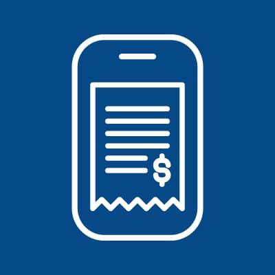Receipts tracking icon