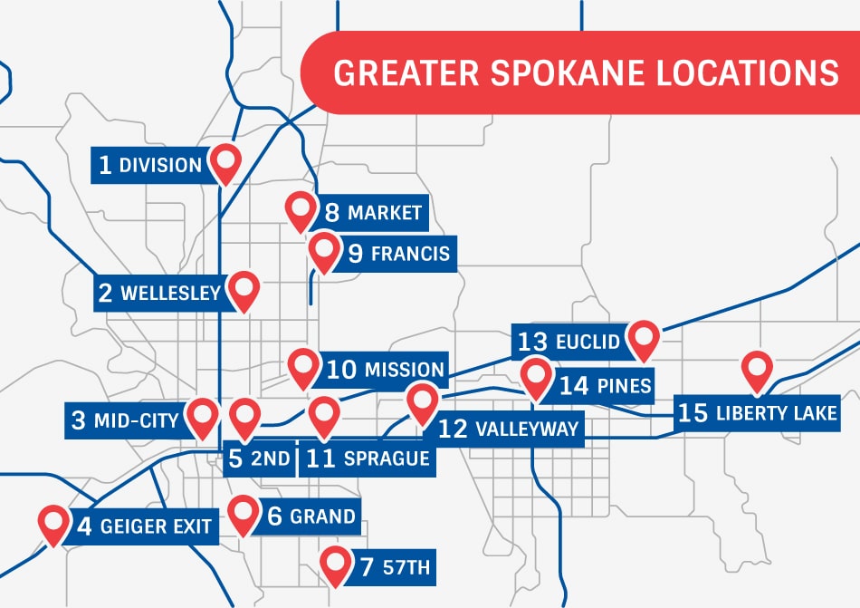 Spokane Location Map Eljay Fleetwide Card
